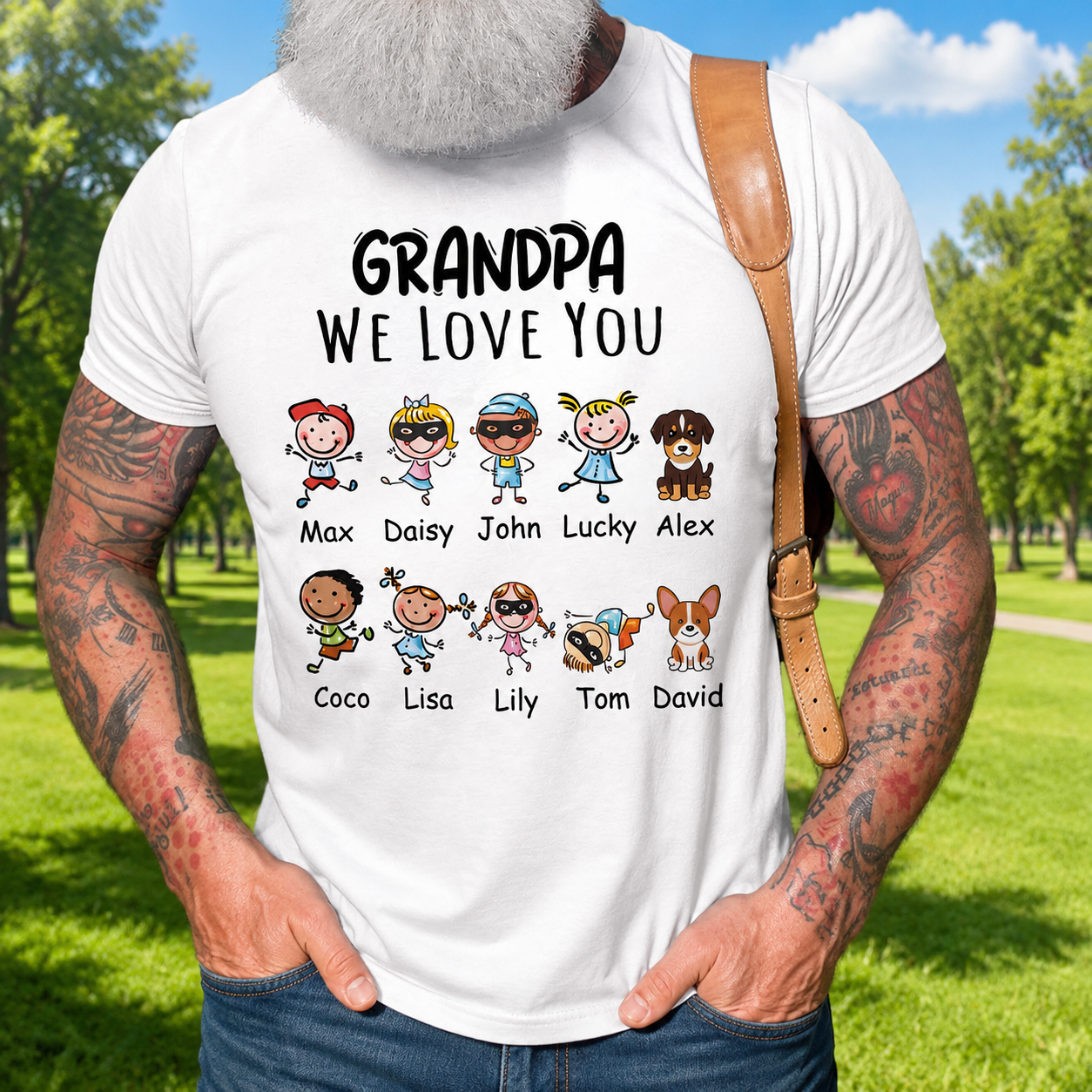 Custom Nnt Clipart Daddy We T-Shirt — Gift for Dad 5C3W3