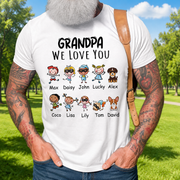 Custom Nnt Clipart Daddy We T-Shirt — Gift for Dad 5C3W3