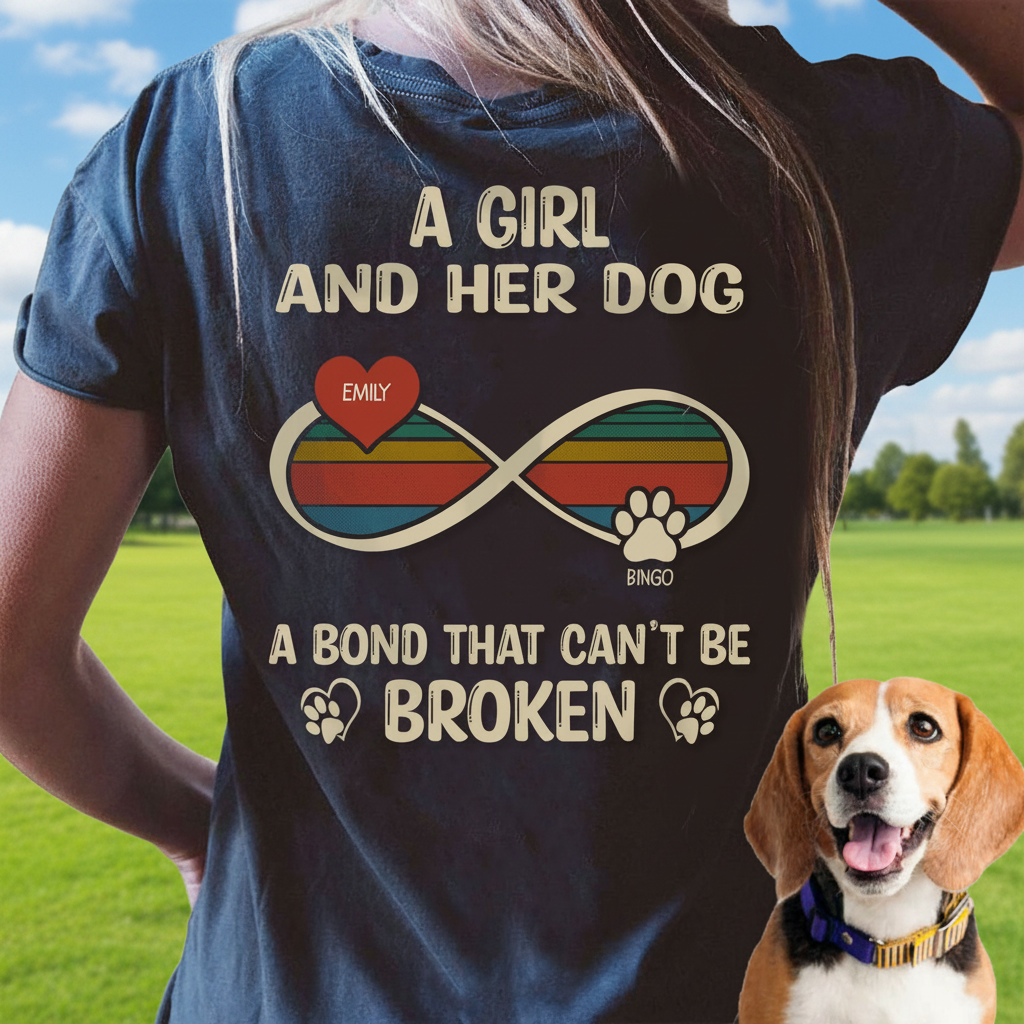 Custom Girl Dog Bond That Hat — Gift for Dog Lovers 7M875