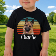 Custom Dog Cat Vintage Retro T-Shirt — Gift for Cat Lovers 8RJ23