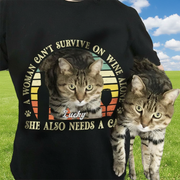 Custom Ut98 Dogcat T-Shirt — Gift for Cat Lovers 5KHTQ