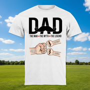 Custom Dad Myth Legend T-Shirt — Gift for Dad 7AQPM