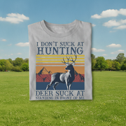 Custom Funny Hunting Deer T-Shirt — Custom Gift 3RFNJ