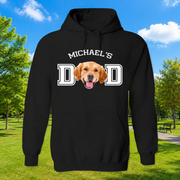 Custom Dog Cat Dad Mom T-Shirt — Gift for Dad DQECZ