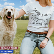 Custom Dogs Are My Favourite T-Shirt — Gift for Dog Lovers NPT9W