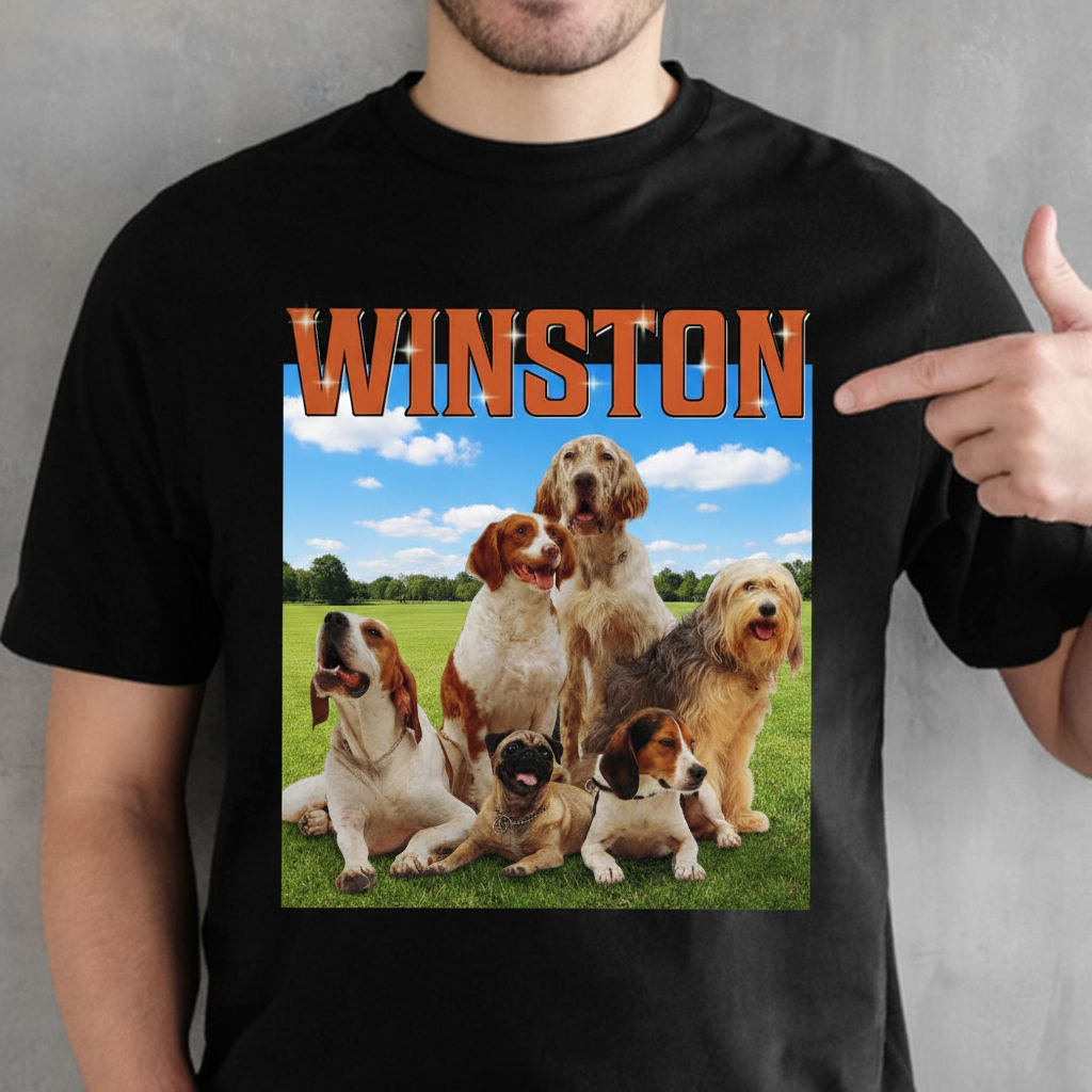 Custom Portrait Bootleg N369 T-Shirt — Custom Gift 2ZTXD