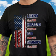 Custom Vtc Legend Husband Dad Garden Flag — Gift for Dad DPYUM