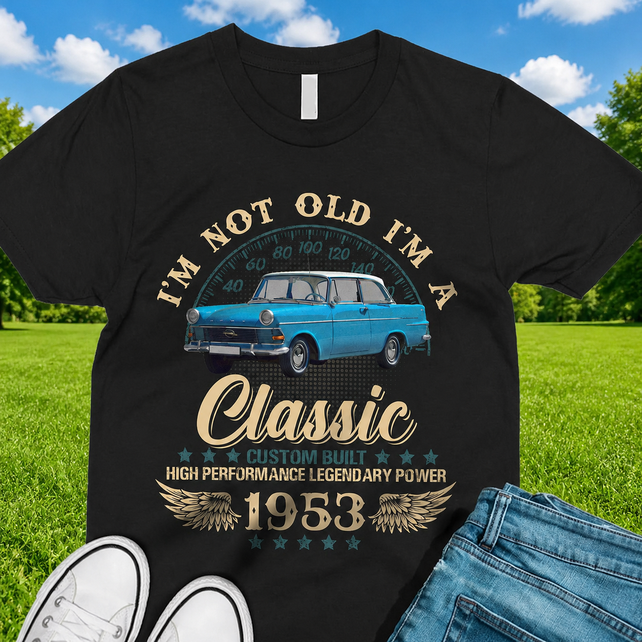 Custom Hpt Car Im Not T-Shirt — Custom Gift 2E6C9