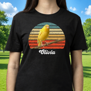 Custom Birds Vintage Retro T-Shirt — Custom Gift GY5HG
