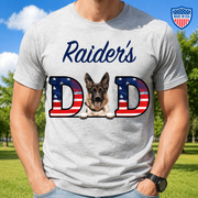 Custom American Dog Mom Dad T-Shirt — Gift for Dad JFB2N