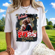 Custom Congrats Graduate Bright T-Shirt — Custom Gift HNCKB