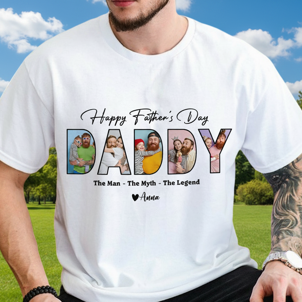 Custom Mha Happy Fathers Day T-Shirt — Gift for Dad NZK2K