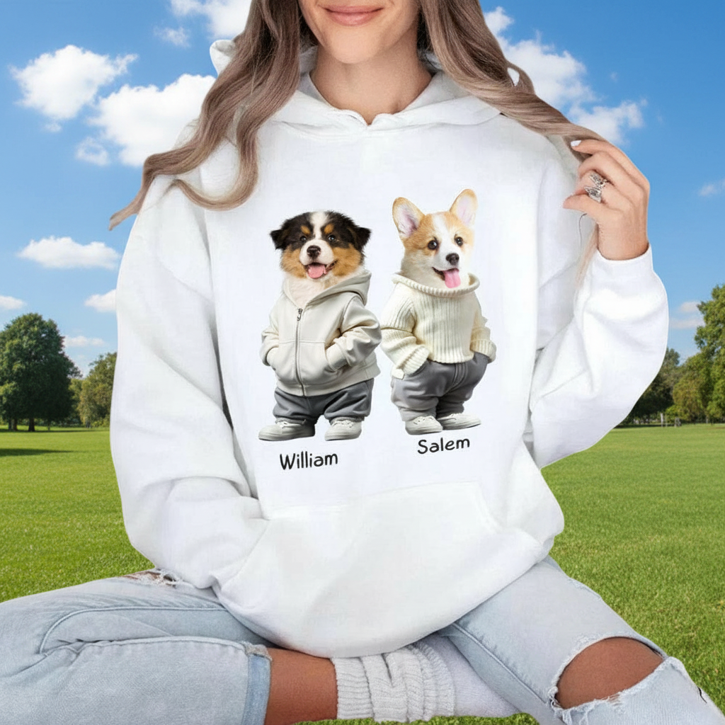 Custom Mha Name Dog Cat T-Shirt — Gift for Cat Lovers EZF3J
