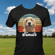 Custom Dog Vintage Retro T-Shirt — Gift for Dog Lovers AT43C