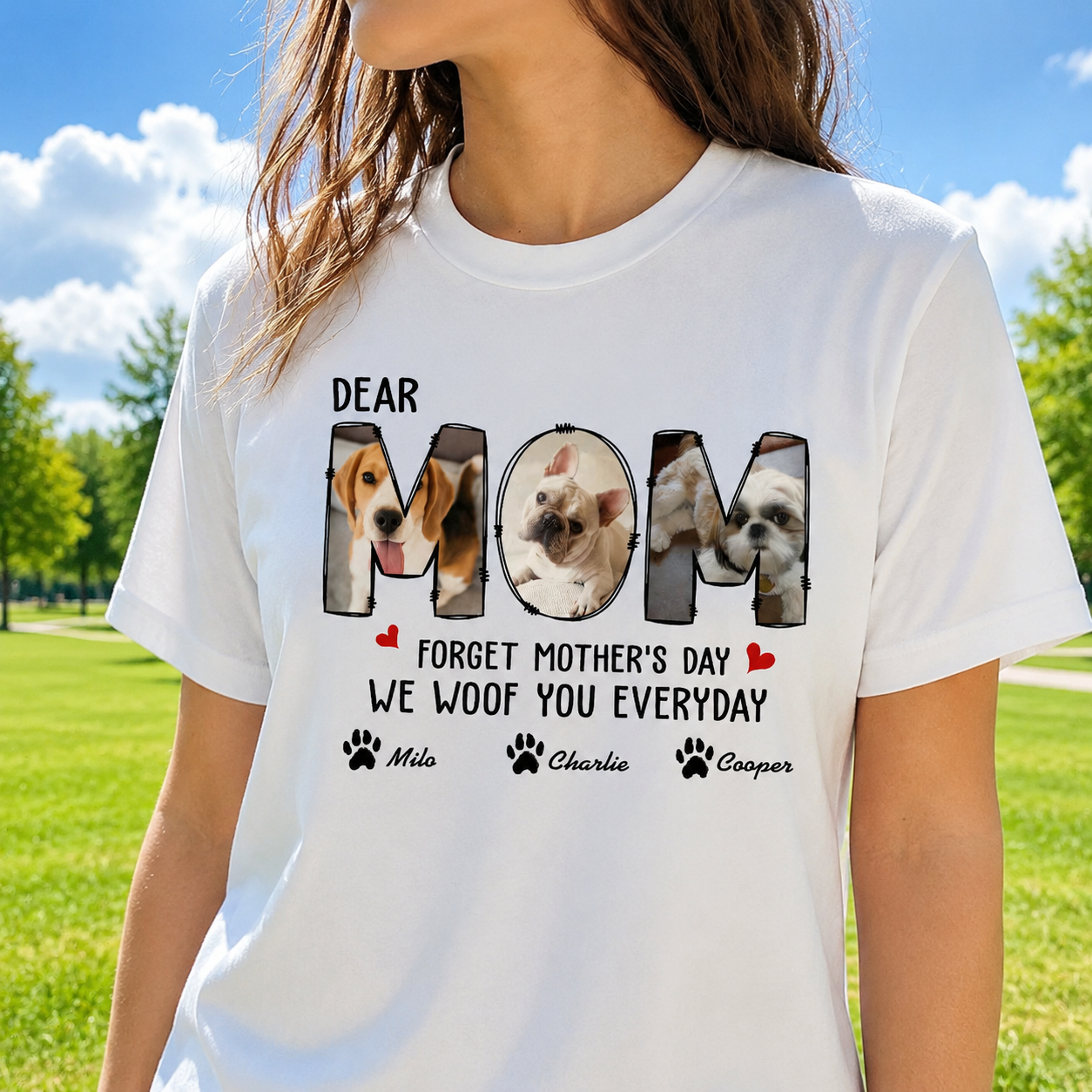 Custom Forget Happy Mothers Day T-Shirt — Gift for Mom JY4V2