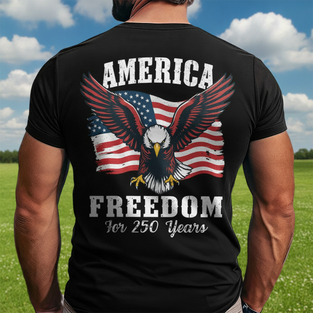 Custom Mha America Years Freedom Garden Flag — Patriotic Gift TJ9ZJ