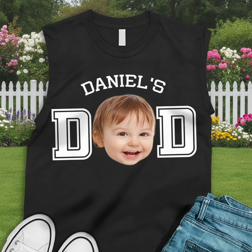Custom Mha Kid Dad Fathers T-Shirt — Gift for Dad ZA4ZK