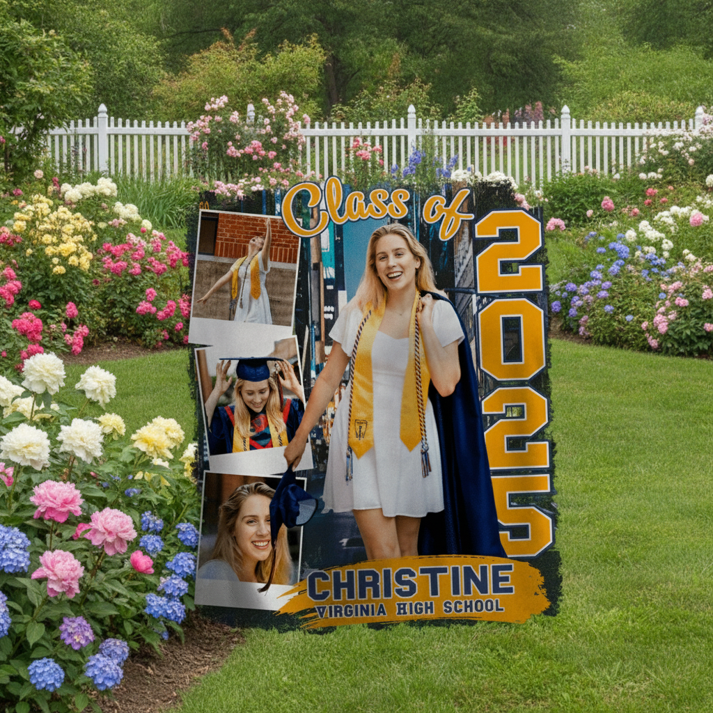 Custom Build Own Graduation Dark T-Shirt — Custom Gift HWP5S