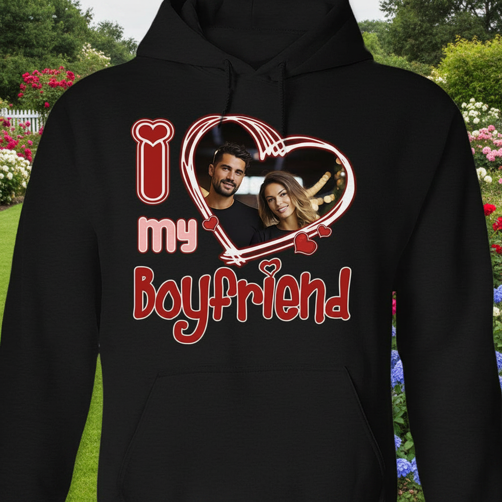 Custom Love Him Valentine Dark T-Shirt — Custom Gift SZAKP