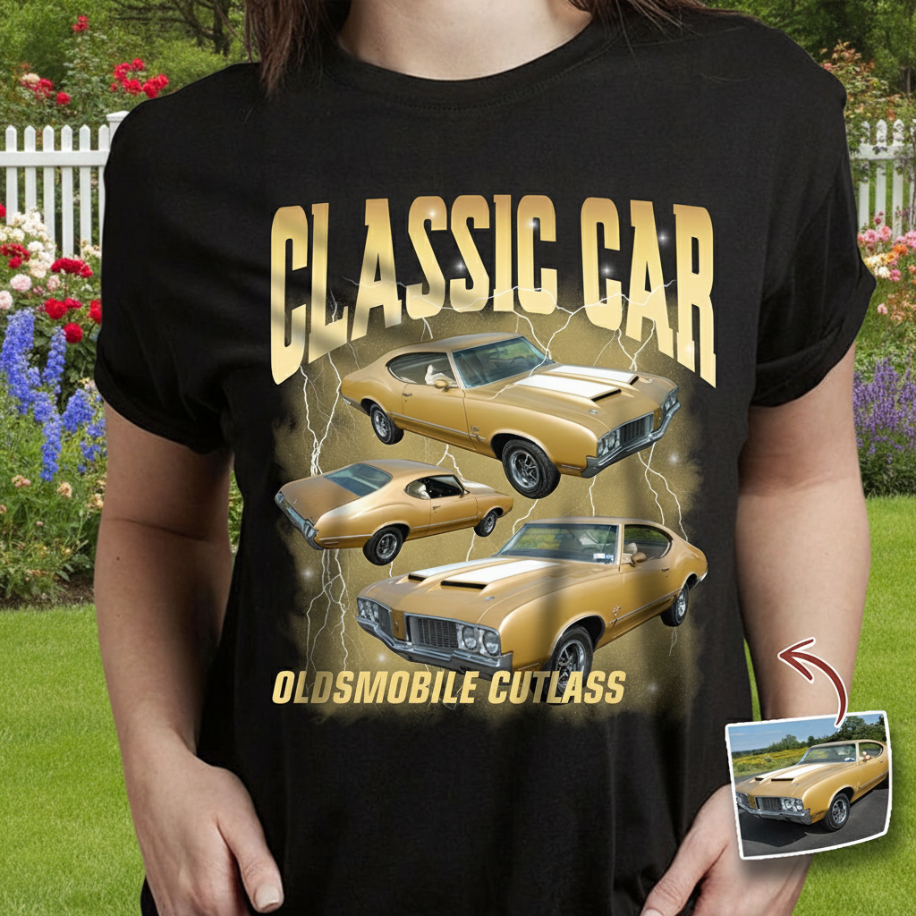 Custom Favorite Car Lover T-Shirt — Custom Gift 5VZ99