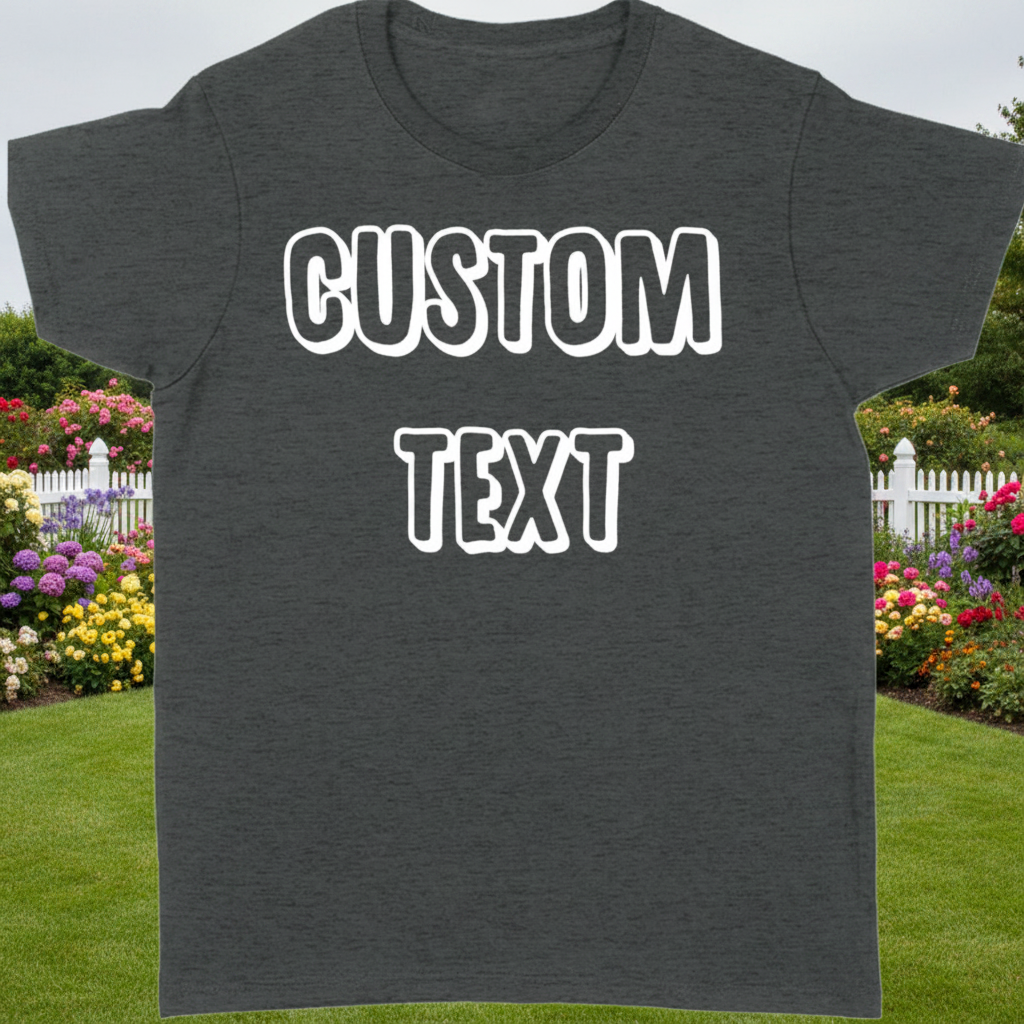 Custom Template Dark Apparel Ltt98 T-Shirt — Custom Gift HDDX3