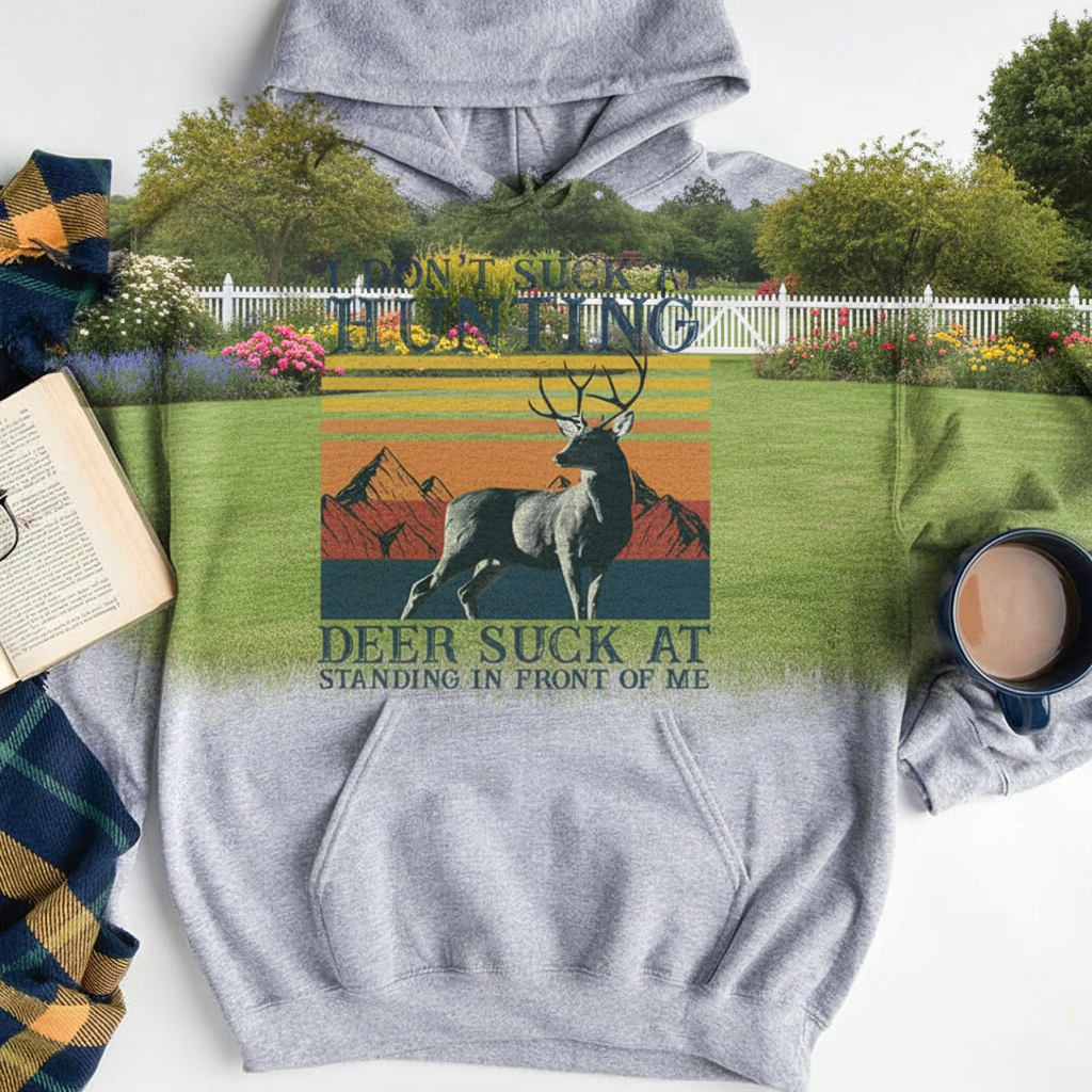 Custom Funny Hunting Deer T-Shirt — Custom Gift 3RFNJ