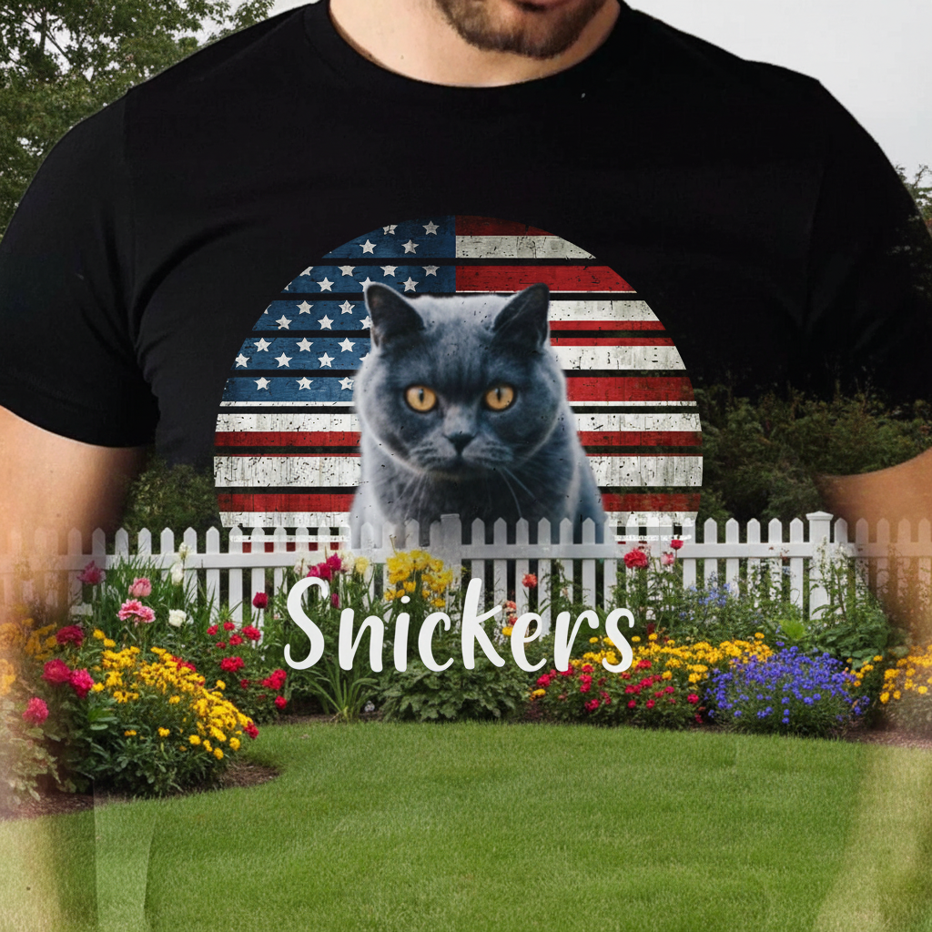 Custom Dog Cat Vintage Retro Sweatshirt — Gift for Cat Lovers P6ERG
