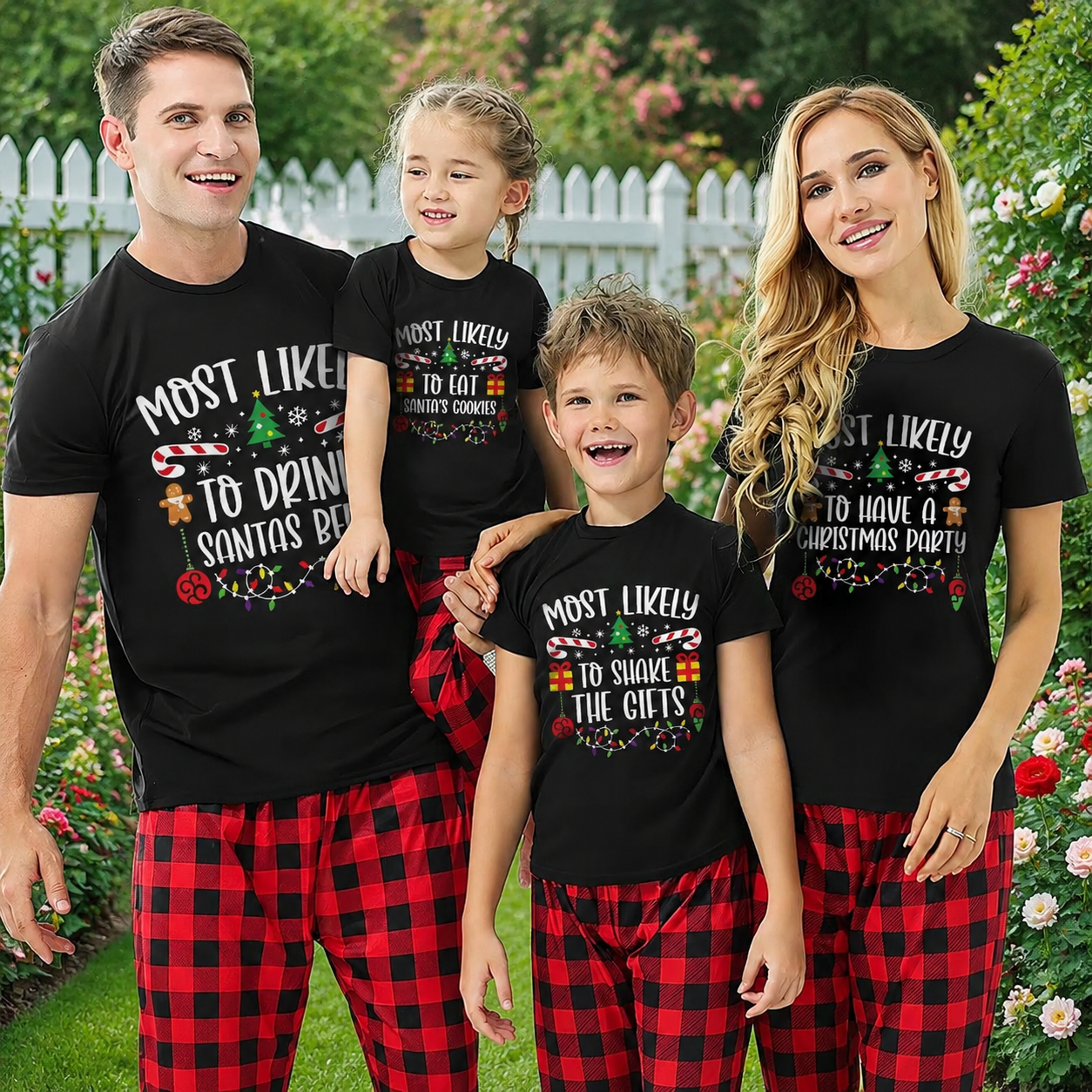 Custom Customize Quote Most Likely T-Shirt — Christmas Gift AC6SD