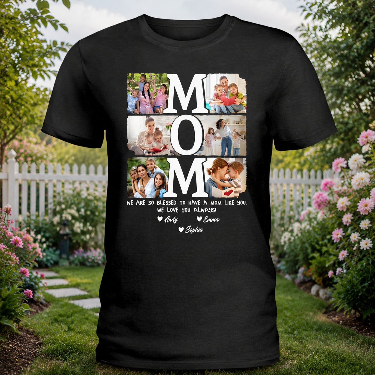 Custom Am So Blessed Have T-Shirt — Gift for Mom ACS95