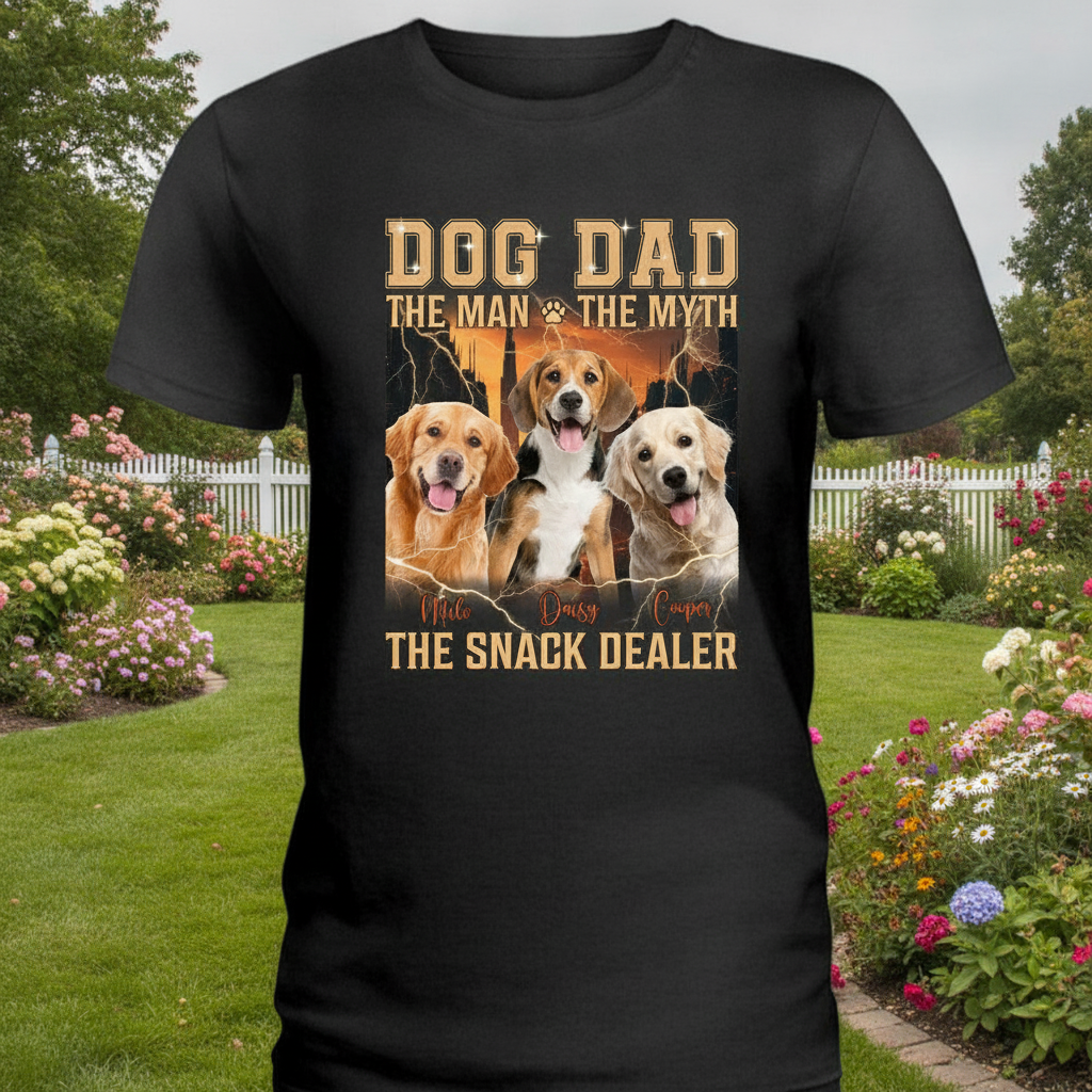 Custom Myth Snack Dealer Pet T-Shirt — Gift for Pet Lovers 2624P