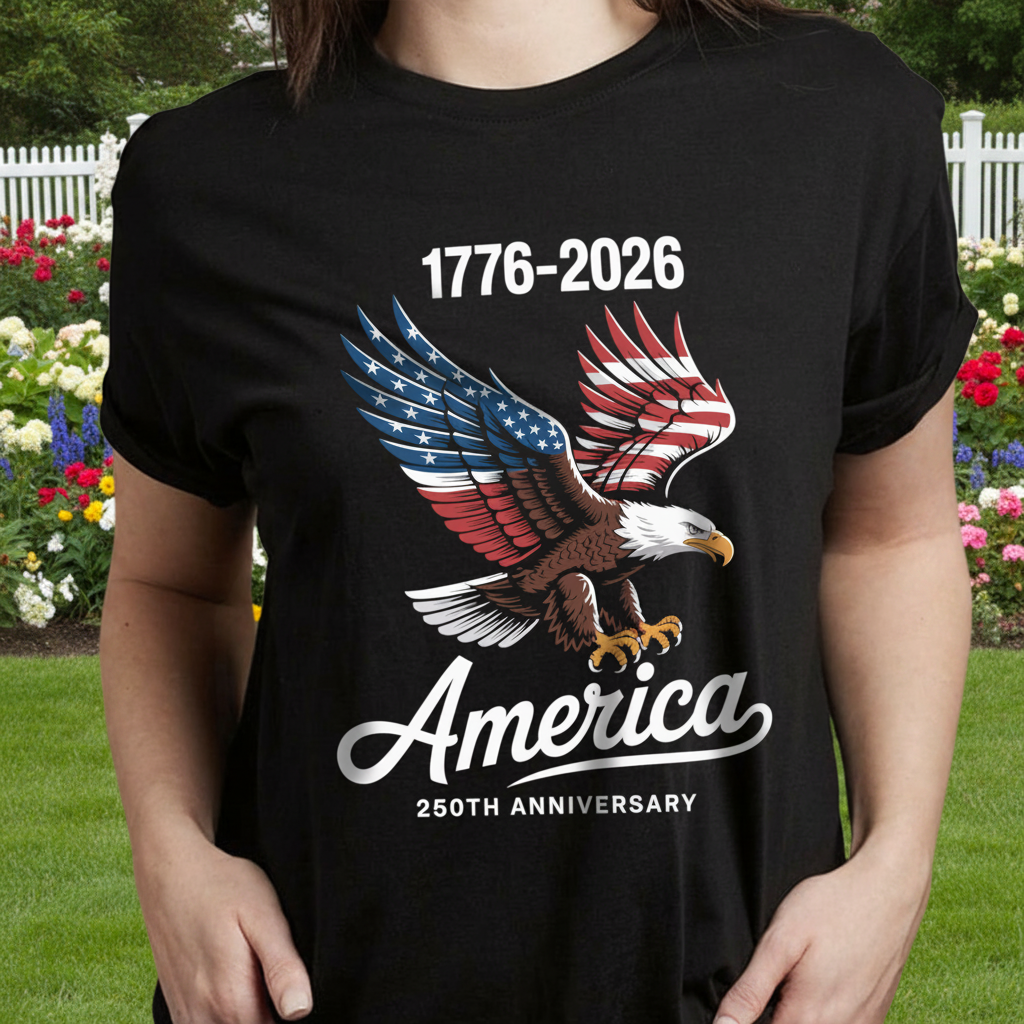 Custom Celebrate Years America Usa T-Shirt — Patriotic Gift XJ8TJ