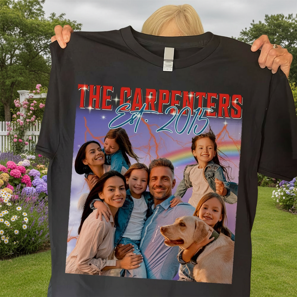 Custom Portrait Bootleg N369 T-Shirt — Custom Gift 2ZTXD