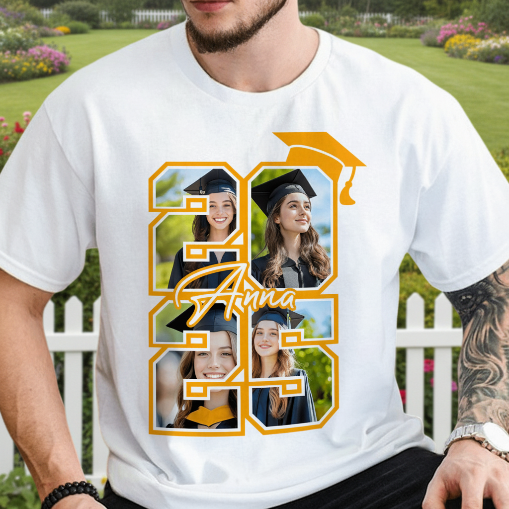 Custom Mha Graduation Bright T-Shirt — Custom Gift EYJNF