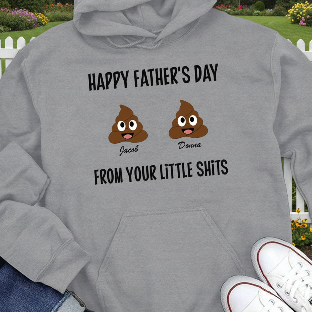 Custom Happy Fathers Day From T-Shirt — Gift for Dad Y45ES