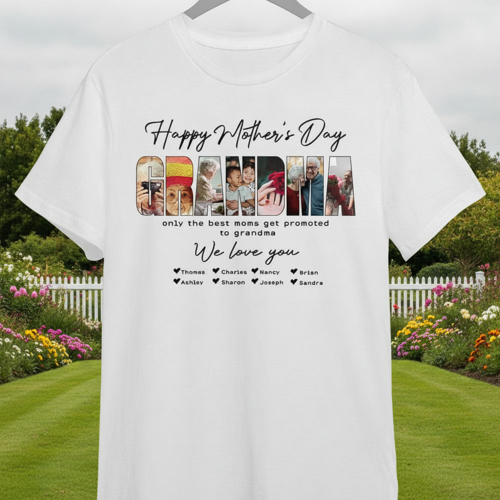 Custom Happy Mothers Day From T-Shirt — Gift for Mom 88CST