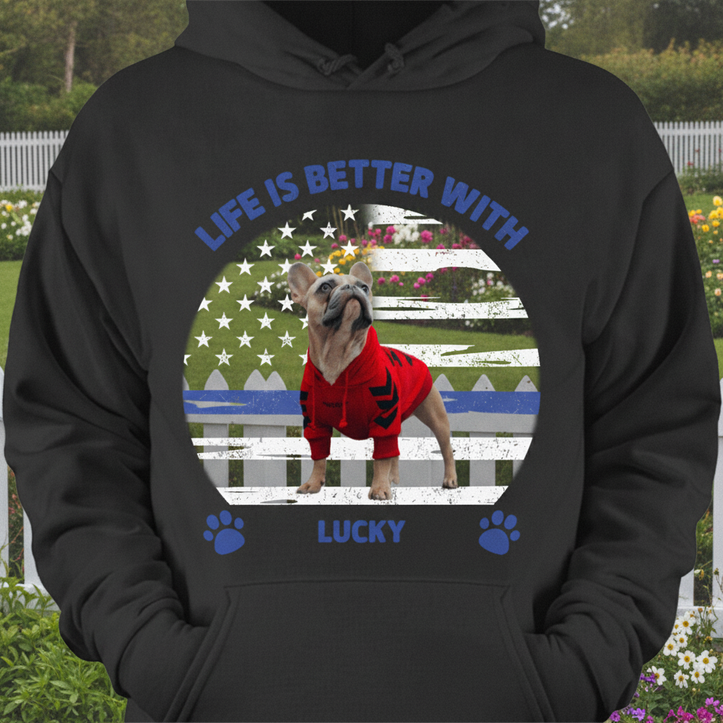 Custom Life Is Better Police T-Shirt — Custom Gift TA2C5