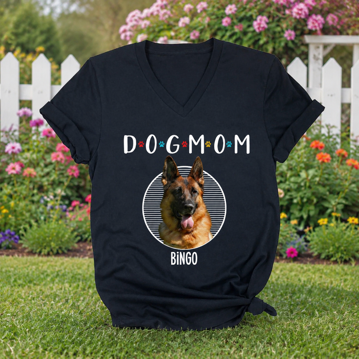 Custom Dog Dad Mom H487 T-Shirt — Gift for Dad H8P82