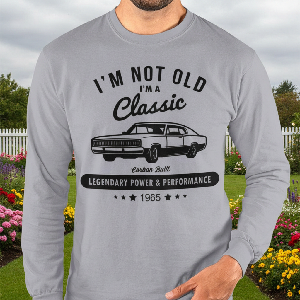Custom Birthday Not Old Classic T-Shirt — Custom Gift G5467