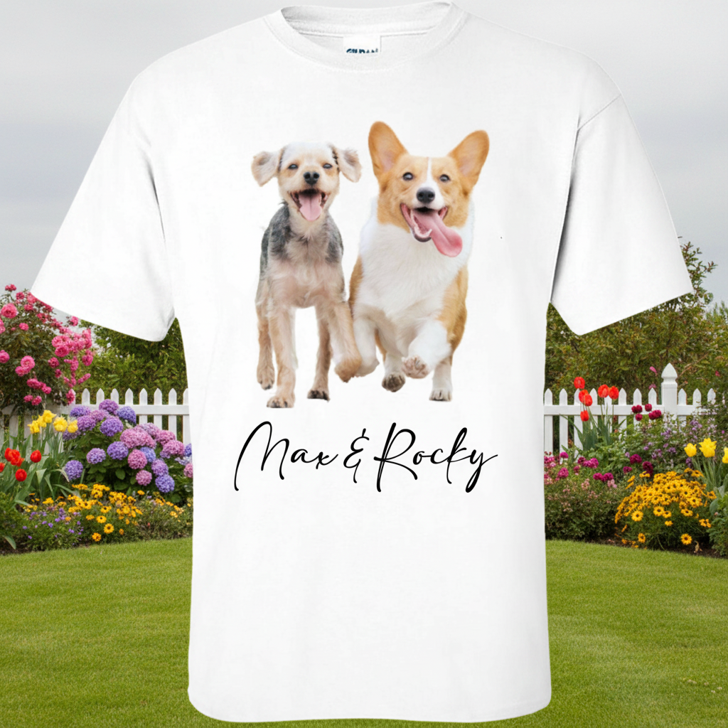 Custom Pet C131 T-Shirt — Gift for Pet Lovers QKUHQ
