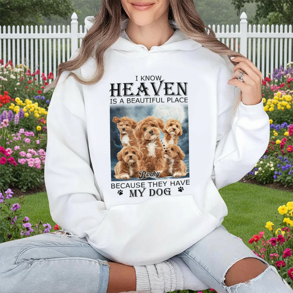 Custom Heaven Have My Cat T-Shirt — Gift for Cat Lovers KK92D