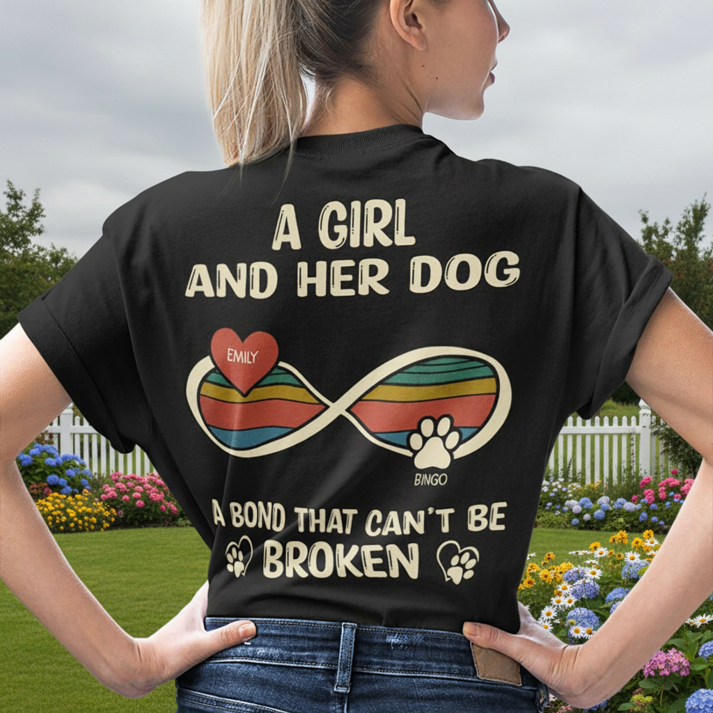 Custom Girl Dog Bond That Hat — Gift for Dog Lovers 7M875