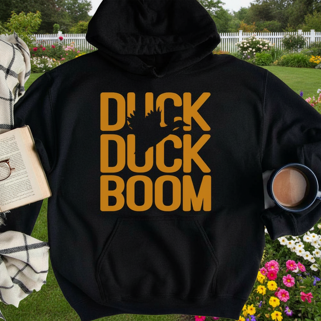 Custom Duck Boom Hunting Hunter T-Shirt — Custom Gift AURST
