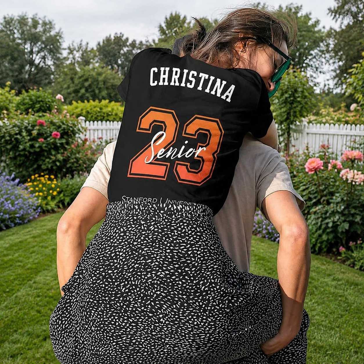 Custom Class Senior Backside C394 T-Shirt — Custom Gift VEM84