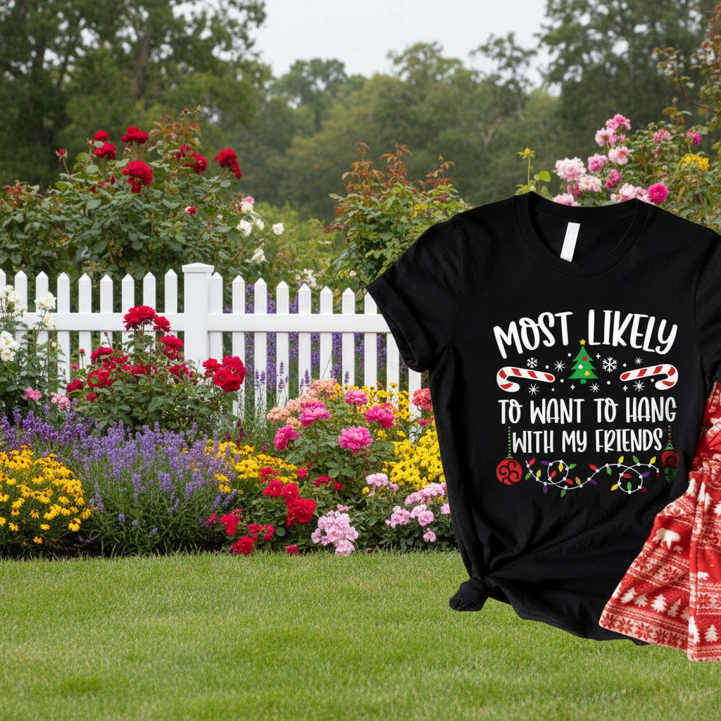 Custom Quote Most Likely Christmas T-Shirt — Christmas Gift 72BPA