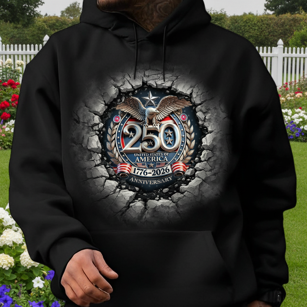 Custom Usa Eagles 250th Anniversary T-Shirt — Patriotic Gift RNCNK