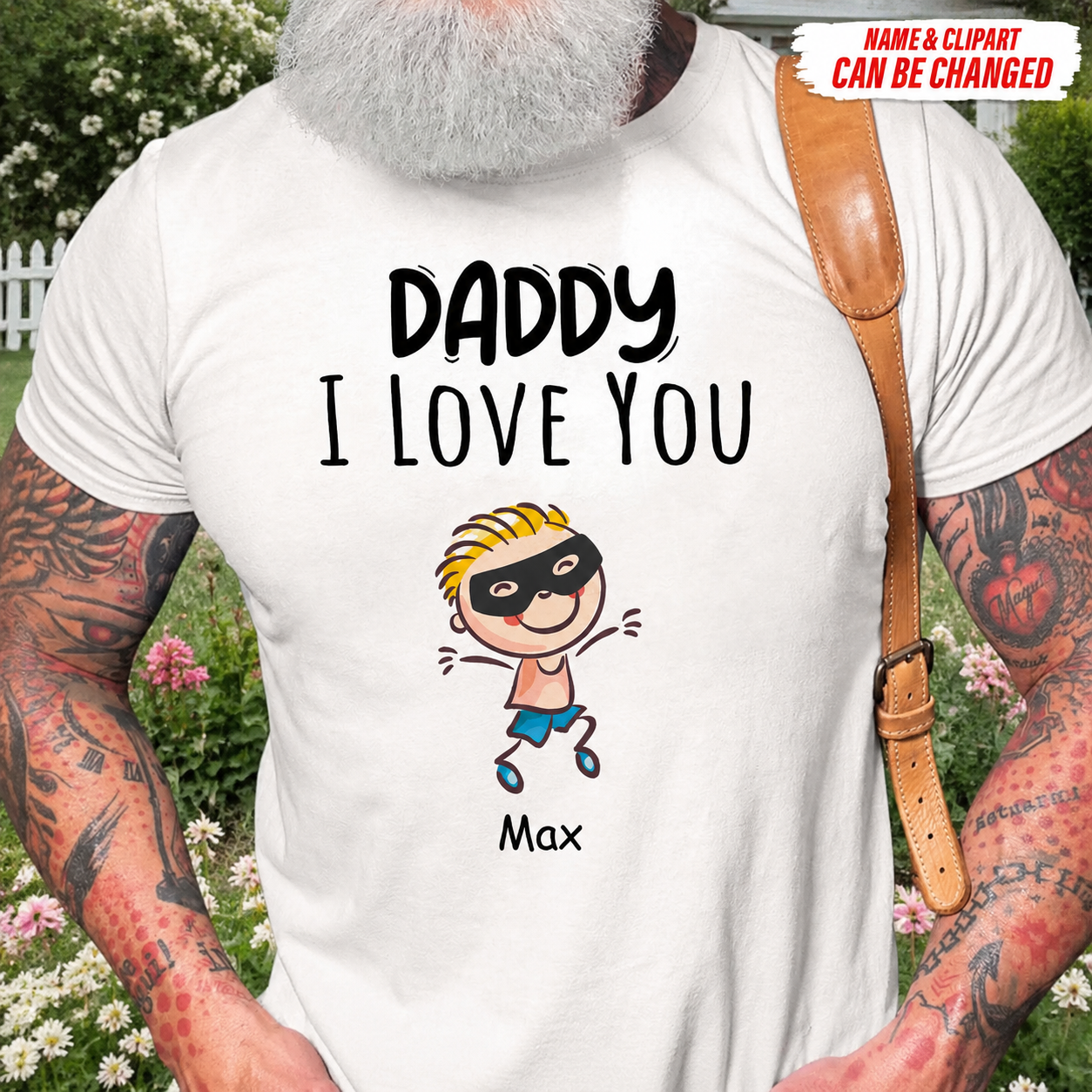 Custom Nnt Clipart Daddy We T-Shirt — Gift for Dad 5C3W3