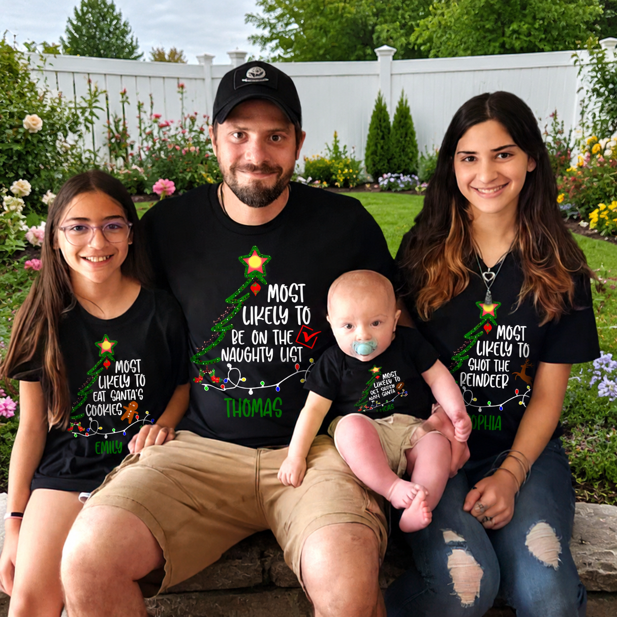 Custom Name Most Likely Family T-Shirt — Family Gift C79ZA