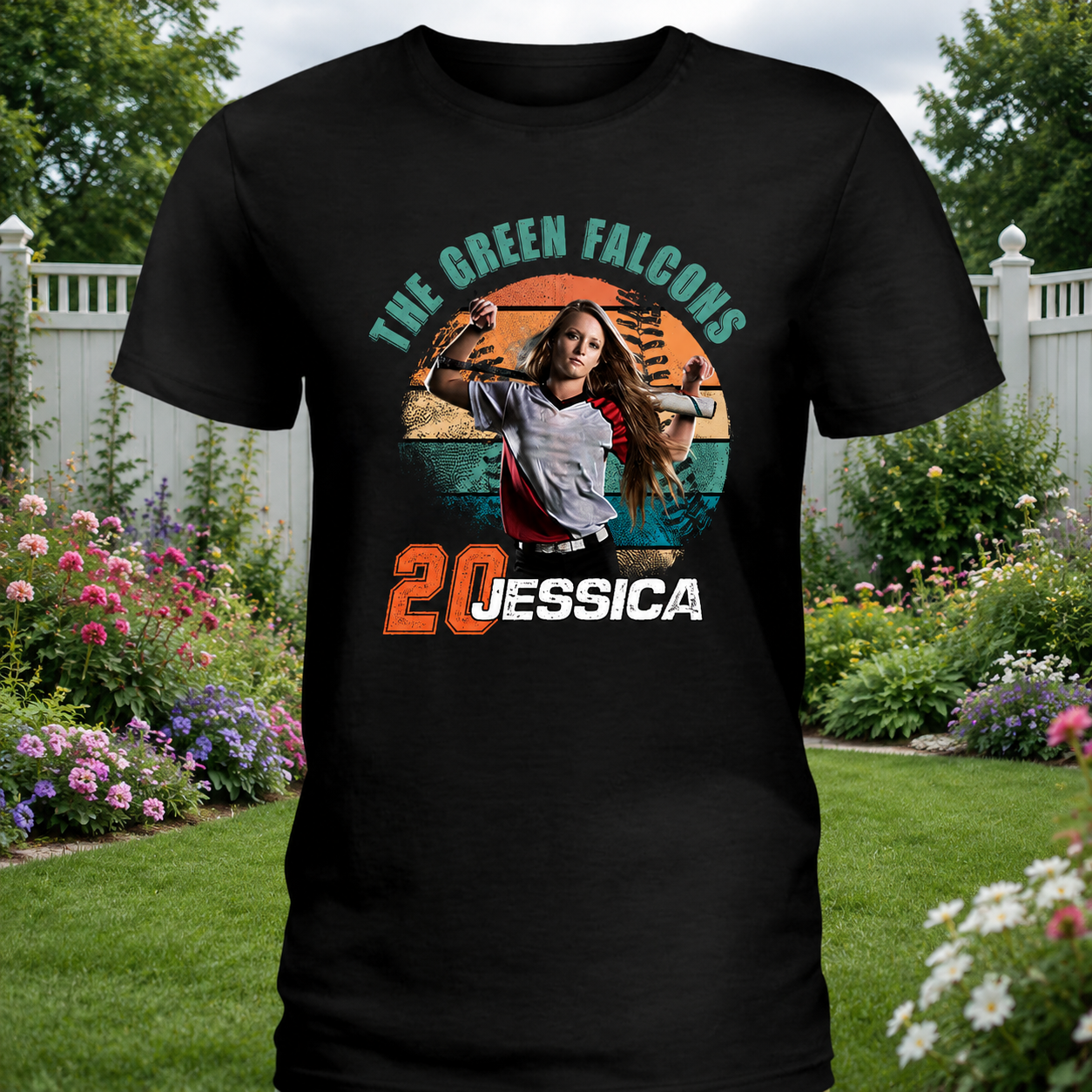 Custom Sport Ball Vintage T-Shirt — Custom Gift DZ35Q