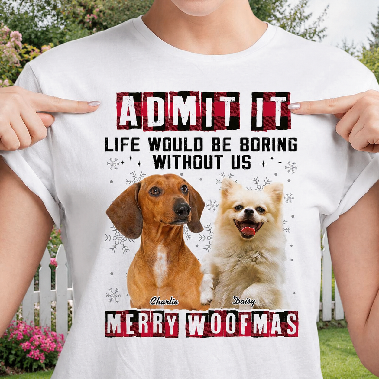 Custom Admit It Funny Life T-Shirt — Gift for Dog Lovers NVXH6