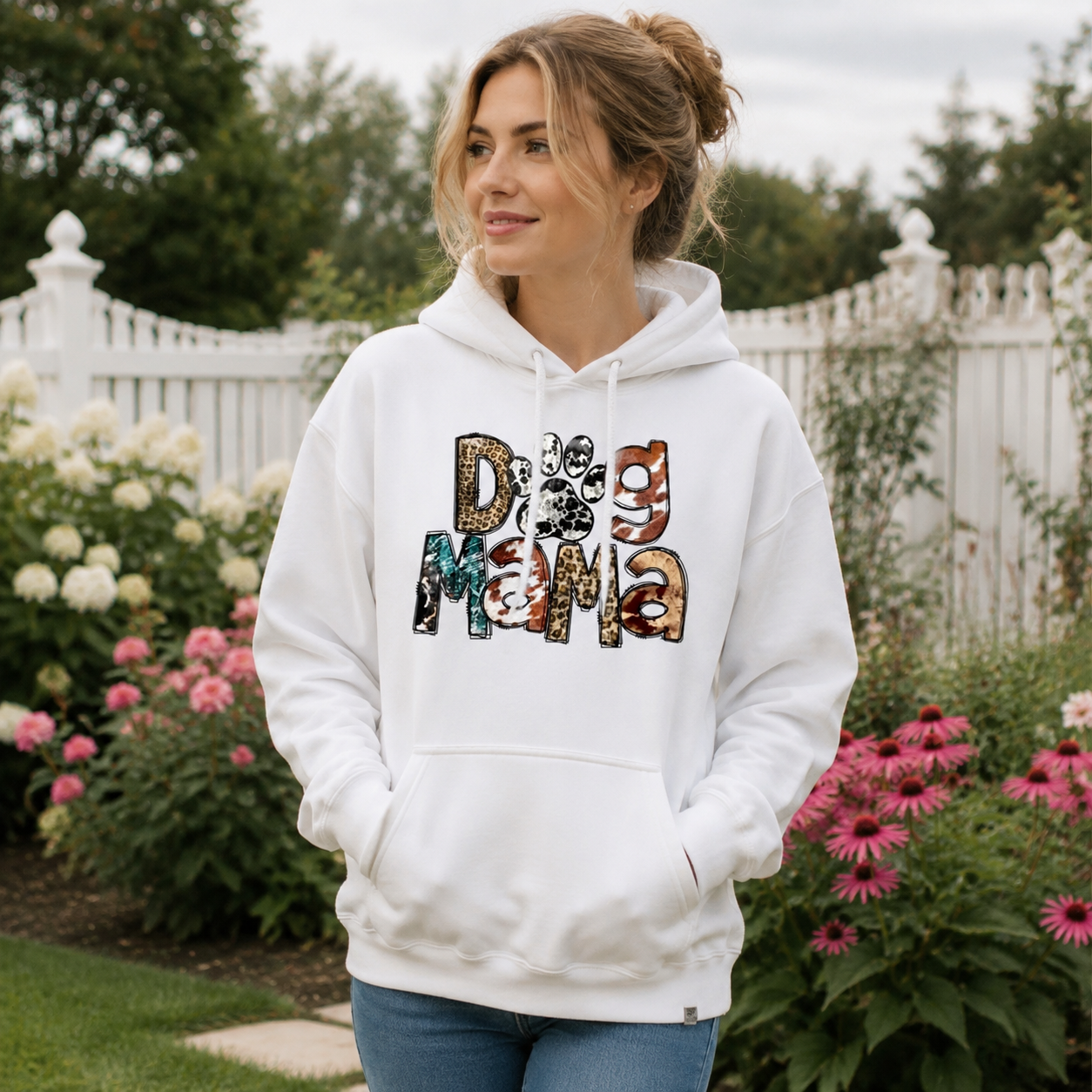 Custom White Senior T-Shirt — Custom Gift J49XV